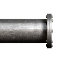 Патрубок ПФГ стальной 300 мм без покрытия