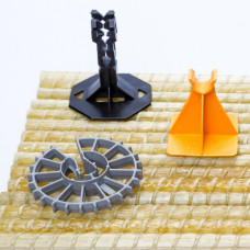 Фиксатор арматуры стульчик , звездочка , грибочек 14 мм 25, 30, 40