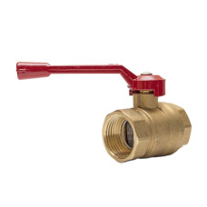 Кран ручка-рычаг 100 мм муфта-муфта Ру 16