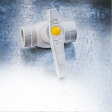 Кран полипропиленовый PPR шаровой 20х1/2 мм