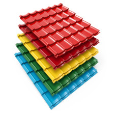 Металлочерепица Супермонтеррей с полимерным покрытием 0.7 мм