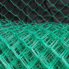 Сетка Рабица 8x8x1.4 мм в рулоне 3x10 м с полимерным покрытием