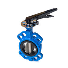 Затвор 10 мм AISI 304 нержавеющий дисковый межфланцевый под сварку